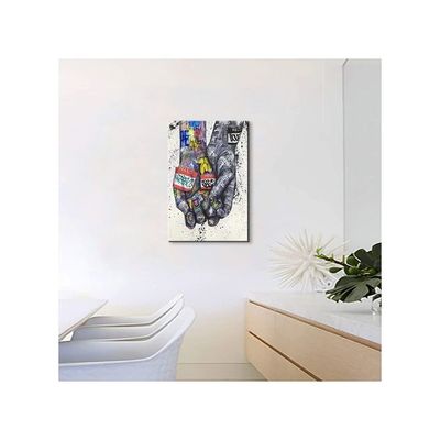 Wall Art Art Wall Decor Colorful Paintings For Wall Wall Decor Decor Wall Street Art Canvas Wall Art Love Bedroom For Living Room Decor (12''Wx18''H)