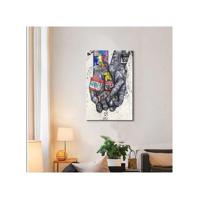 Wall Art Art Wall Decor Colorful Paintings For Wall Wall Decor Decor Wall Street Art Canvas Wall Art Love Bedroom For Living Room Decor (24''Hx36''W)