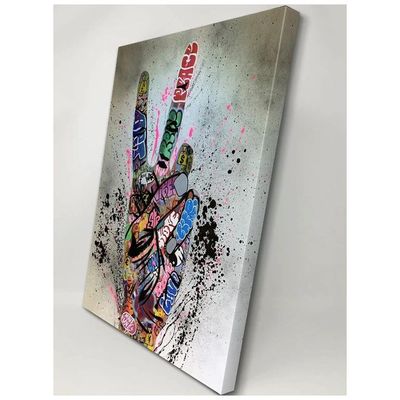 Wall Art Colorful Wall Art Poster Art Wall Decor Street Art Art Canvas Wall Art Pop Art For Living Room Decor Ready To Hang (28''Wx40''H)