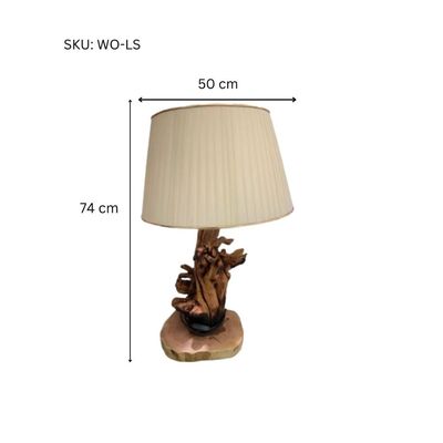 Wooden Lampshade- 50 × 50 × 74 CM