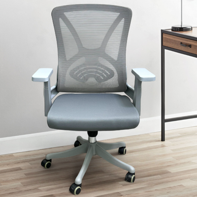 Ergolux Mesh Office Chair Adjustable Swivel Rotates 360 Degrees for Home, Gaming, Workstations