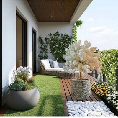 Cherry Blossom-150×120×120CM-White Artificial Tree