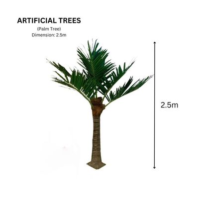 Coconut Palm Tree-250×300×300CM-Green Artificial Tree