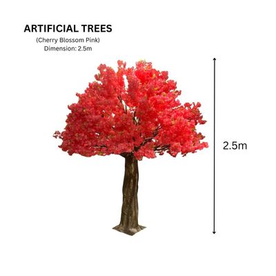 Cherry Blossom-250×300×300CM-Red Artificial Tree