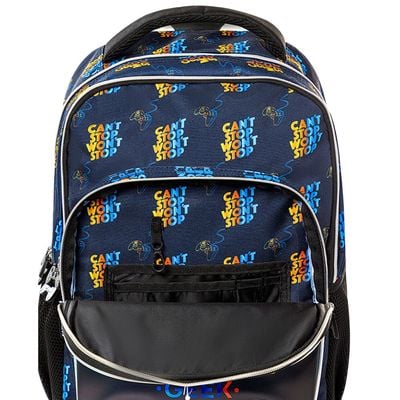 Eazy Kids 18" 4-Wheel Trolley School Set w/ Lunch Bag and Pencil case â€“ Gamer Edition