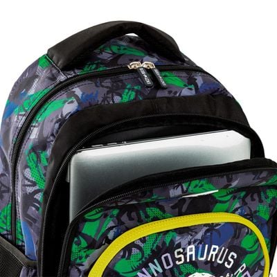 Eazy Kids 17" Set of 3 Backpack w/ Lunch Bag and Pencil Case - T-Rex 