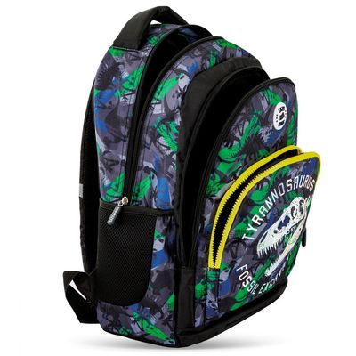 Eazy Kids 17" Set of 3 Backpack w/ Lunch Bag and Pencil Case - T-Rex 