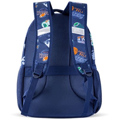 Eazy Kids 18" Set of 3 Backpack w/ Lunch Bag and Pencil Case - Basket Ball