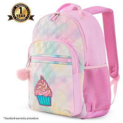 Eazy Kids 17" Set of 3 Backpack w/ Lunch Bag and Pencil Case - Sugar Pop Pink