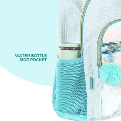 Eazy Kids 18" Set of 3 Backpack w/ Lunch Bag and Pencil Case - Flora Green