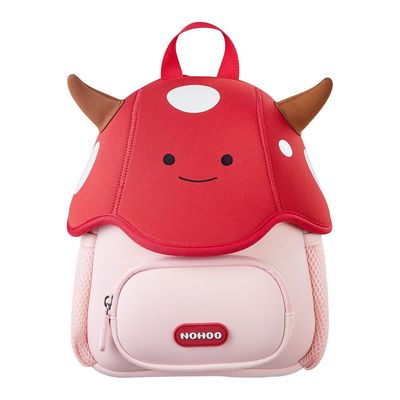 Nohoo 3D Cute Angel Kids School Bag/Activity Bag 10" - Red