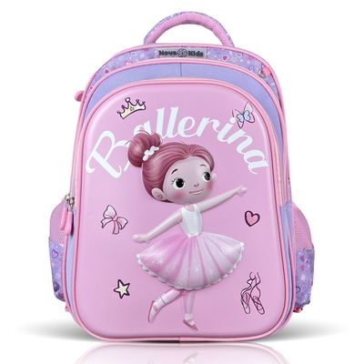 Nova Kids 3D School Bag - Ballerina Pink, 16.5"