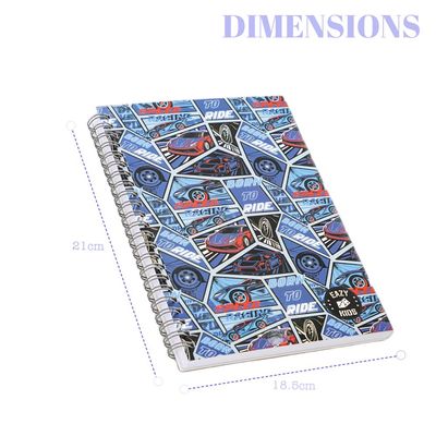 Eazy Kids Spiral Diary - Drift Racing