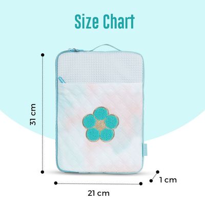 Eazy Kids iPad Sleeve - Daisy Flower Green Eazy Kids iPad Sleeve - Daisy Flower Green
