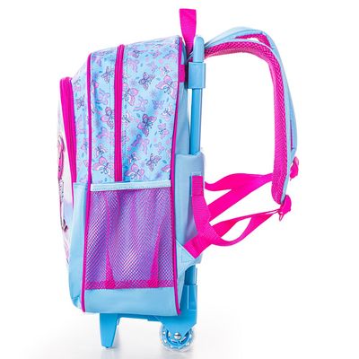 Eazy Kids Set of 5 Trolley 16" School Bag Combo - Butterfly