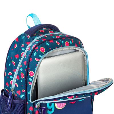 Eazy Kids School Bag w/ Pencil Case 16" - Berry Good Blue