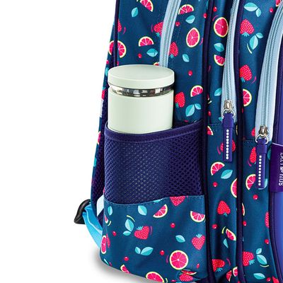 Eazy Kids School Bag w/ Pencil Case 16" - Berry Good Blue
