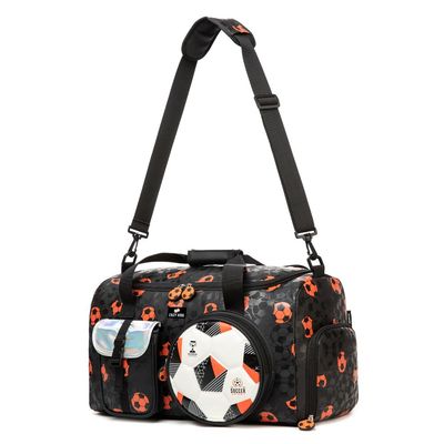 Eazy Kids Duffle Bag - Football - Black, 30L