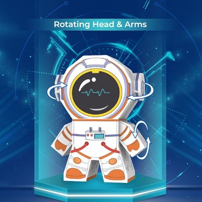 Eazy Kids DIY Creative Spaceman â€“ Includes 3 Color Pens | For Ages 3+
