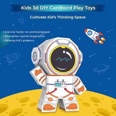 Eazy Kids DIY Creative Spaceman â€“ Includes 3 Color Pens | For Ages 3+
