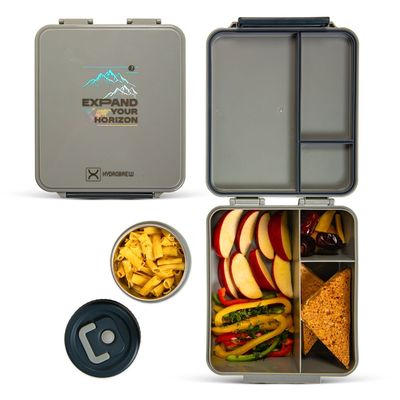 HYDROBREW Bento Lunch Box w/ Steel Food Jar - Adventure Sage
