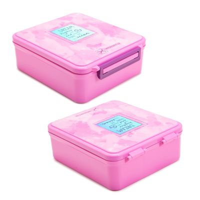 HYDROBREW Bento Lunch Box w/ Steel Food Jar - Dream Pink