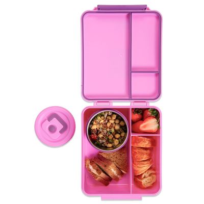 HYDROBREW Bento Lunch Box w/ Steel Food Jar - Dream Pink
