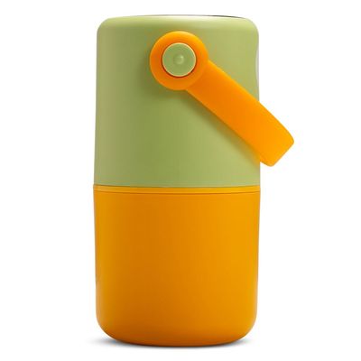 HYDROBREW Double Decker Stainless Steel Lunch Box w/ Folding Spork - Sage and Amber
