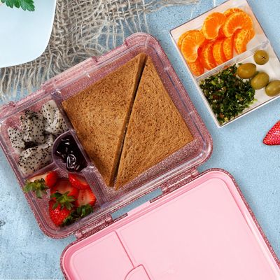 HYDROBREW Sparkle Series Bento Lunch Box - Blush