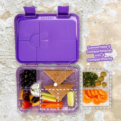 HYDROBREW Sparkle Series Bento Lunch Box - Berry