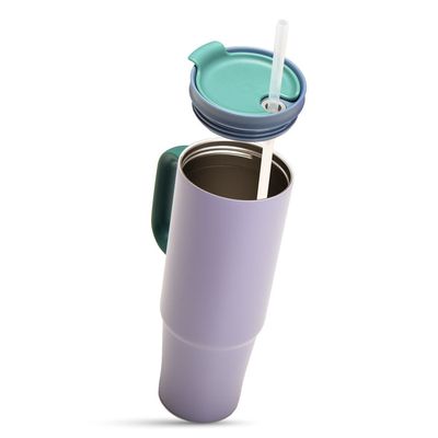 Hydrobrew Insulated Travel Tumbler, 900ml White