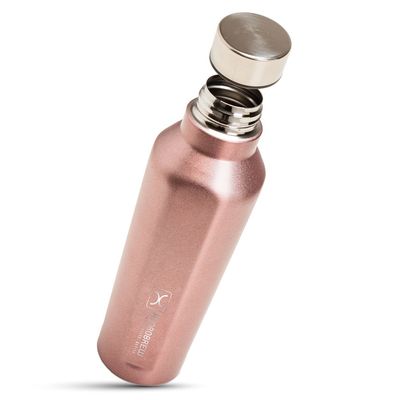 Hydrobrew Steel Water Bottle, 800ml Copper