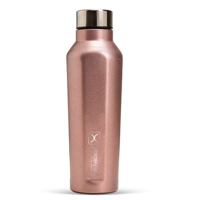 Hydrobrew Steel Water Bottle, 800ml Copper