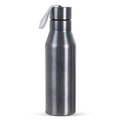 Hydrobrew Steel Water Bottle, 750ml Grey