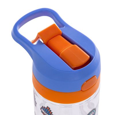 Eazy Kids -Skater Tritan Water Bottle W/ Spray 500ml - Blue