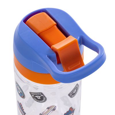 Eazy Kids -Skater Tritan Water Bottle W/ Spray 500ml - Blue