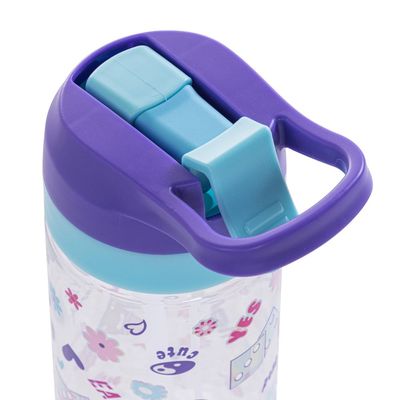 Eazy Kids -Tritan Water Bottle W/ Spray 500ml - Purple