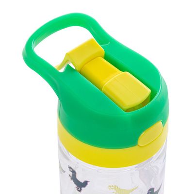 Eazy Kids -Dinosaur Tritan Water Bottle W/ Spray 500ml - Green