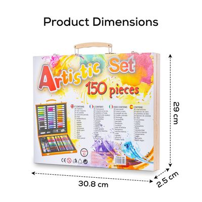 Eazy Kids 150-Piece Artistic Set Eazy Kids 150-Piece Artistic Set