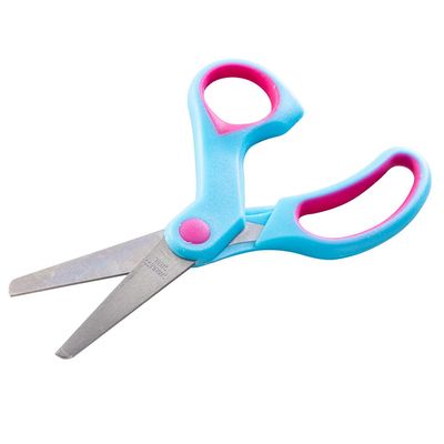 Eazy Kids School Scissors for Kids â€“ Blue