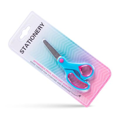 Eazy Kids School Scissors for Kids â€“ Blue