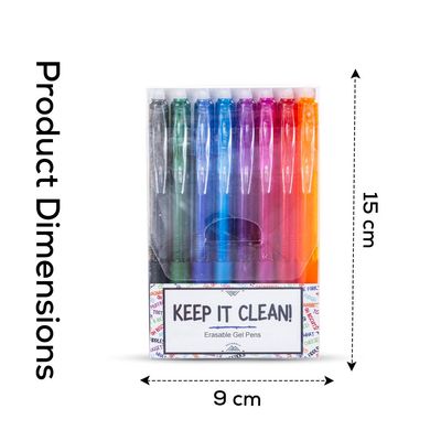 Eazy Kids 8pcs Erasable Gel Pen Eazy Kids 8pcs Erasable Gel Pen