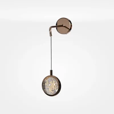 Modern Bubble Crystal Ball Wall Light - LED 3000K - Gold - 3 Years Warranty