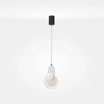 Modern Hanging Pendant Light for Kitchen Island Bedside - White 3000K