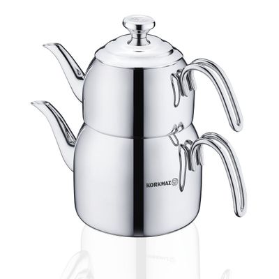 Korkmaz Droppa Mega Teapot Set 3.5 lt A058