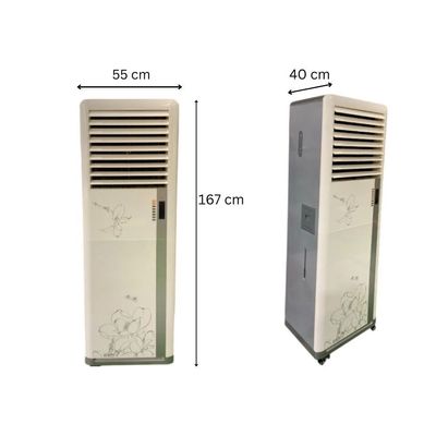 Air Cooler-JH157 Model-45L-55×40.8×166.5CM-White-Polypropylene