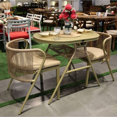 Elba Balcony Set-110×72×78CM-Gold 