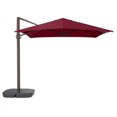 Aluminum & Steel Parasol- Mini Roma turning 360˚-197×48×8-1 year Warranty