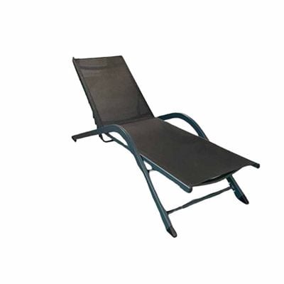 Sun lounger- V shape/770527Model-196×60×88CM-Aluminum