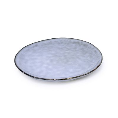 Cuisine Art Alura Stoneware Side Plate - 20cm, Blue (Set of 1)